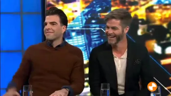 Chris Pine  & Zachary Quinto Interview - TheProjectTV