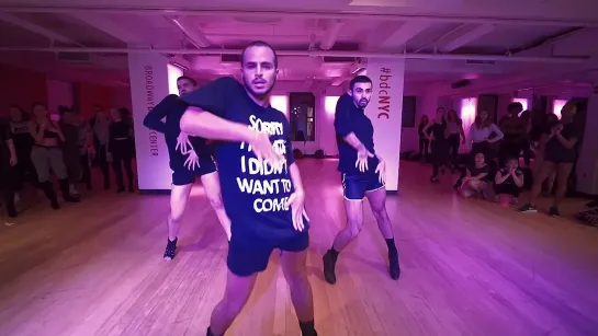 V-37 Yanis Marshall Dance Heels Choreography TOO FUNKY GEORGE MICHAEL BROADWAY Dance Center New York City