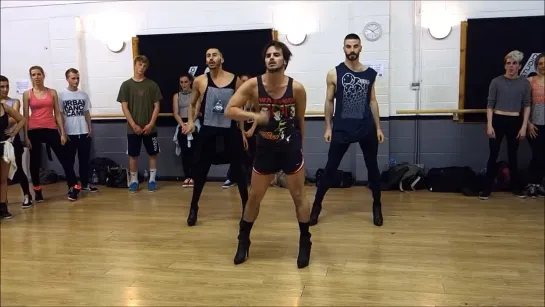 V-21 Yanis Marshall Dance Heels Choreography MUSIC BY BEYONCE. FEAT ARNAUD  MEHDI. Studio-68 Londo BGT REHEARSAL