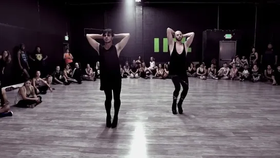 V-8 Yanis Marshall  Brian Friedman Dance Heels Choreography “Breathe On Me” Britney Spears