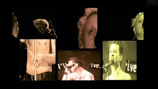 Depeche Mode '2006 - Behind the Wheel (Live Screen Projection, Touring the Angel) (HD Video)