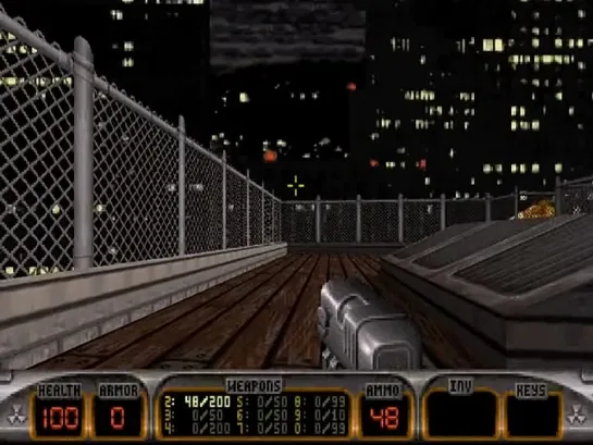 Прохождение DUKE NUKEM 3D - L.A MELTDOWN - 1 Уровень