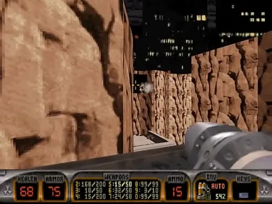 Прохождение DUKE NUKEM 3D - SHRAPNEL CITY - 3 Уровень