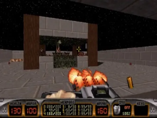 Прохождение DUKE NUKEM 3D - SHRAPNEL CITY - 6 Уровень