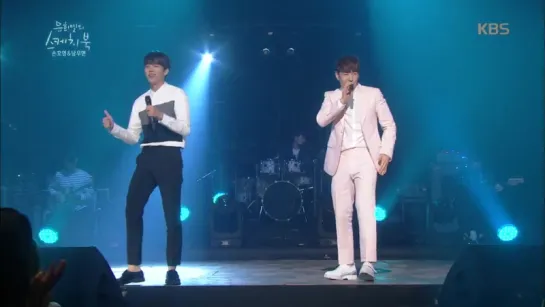 [03.06.16] KBS «Yoo Heeyeol`s Sketchbook» | Woohyun, Hoyoung - Be Mine