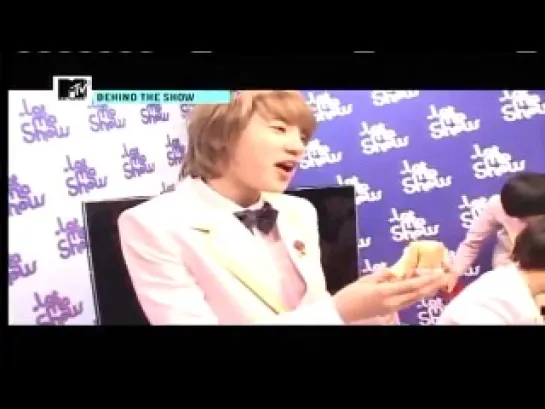 110513 Infinite Behind the Show Part 3 @ MTV the Show