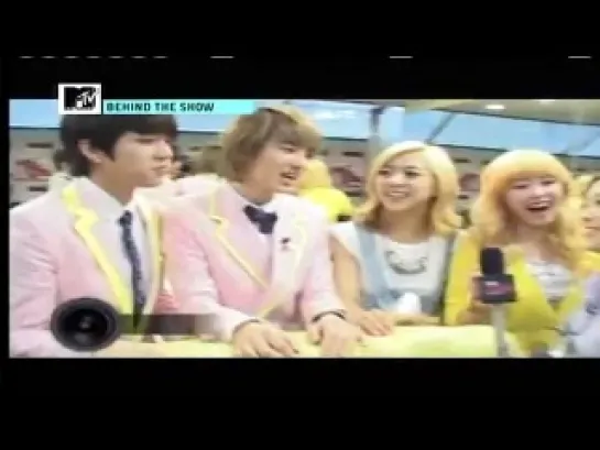 110513 Infinite Behind the Show Part 2 @ MTV the Show