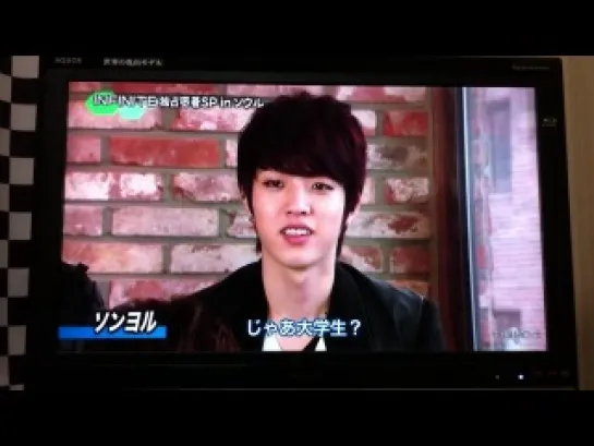 20110331 INFINITE 密着 7/8 (японское шоу)