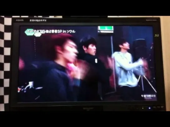 20110331 INFINITE 密着 5/8 (японское шоу)