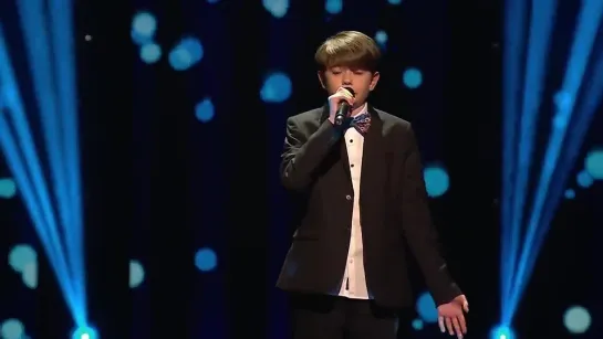 Pol Calvo Kids Sing Favorite ”All by Myself” Hit Final La Voz Kids España 2022.