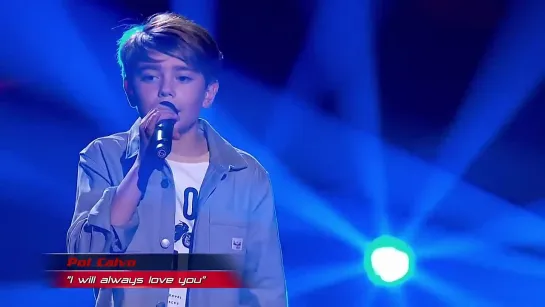 Pol Calvo canta Kids Sing Favorite ”I Will Always Love You” Hit (Whitney Houston) Finalists La Voz Kids España 2022.