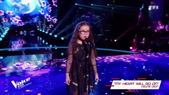 Emma (Cline Dion ”My Heart Will Go On”) Demi-finale The Voice Kids France 2018 (1)