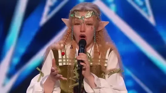 Freckled Zelda Singing SuperStar Performs of The Americas Got Talent