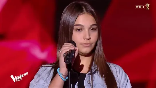 EVA VALERIA Manon (Sam Smith ”Writings on the Wall” The Voice Kids France 2019