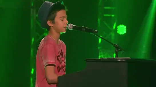 Lukas Sings Fallin (Alicia Keys) The Voice Kids Germany (ist Deutschlands) 2016