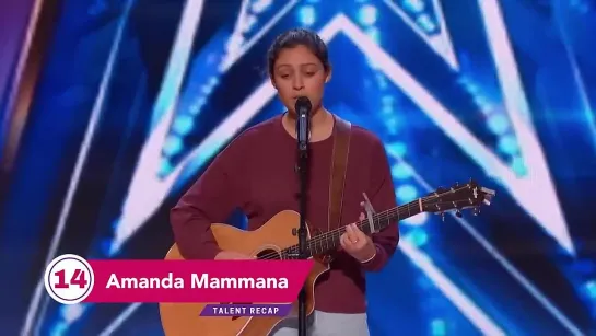 Amanda Mammana Singing SuperStar Performs of The Americas Got Talent