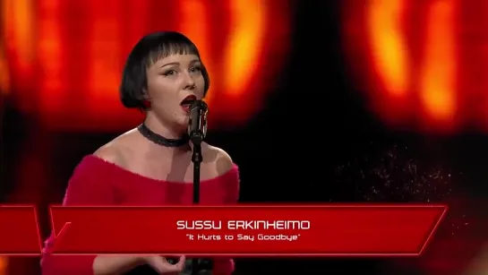 V-025 Sussu Erkinheimo Sings The ”It Hurts to Say Goodbye” Performance of The Voice Finland 2022 Video-025