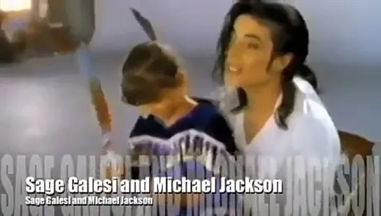 Behind the Scenes of "Black or White" - Sage with Michael Jackson