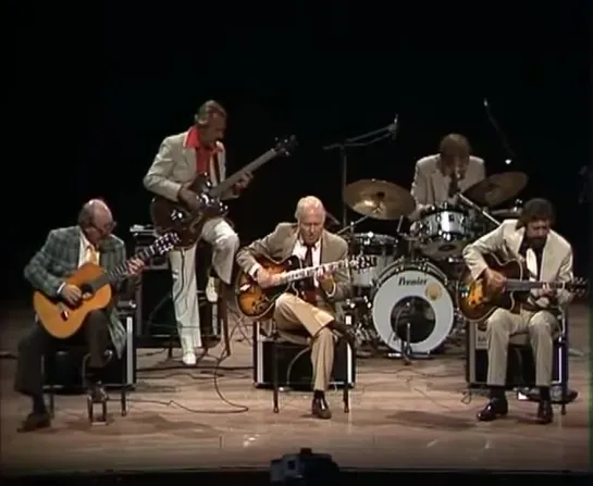 The Great Guitars  Barney Kessel, Charlie Byrd and Herb Ellis • 11-07-1982 • World of Jazz