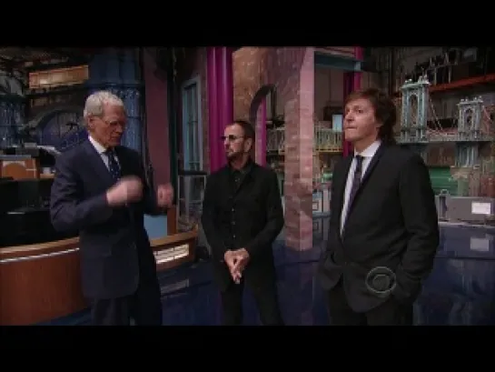 Interview with Letterman 1