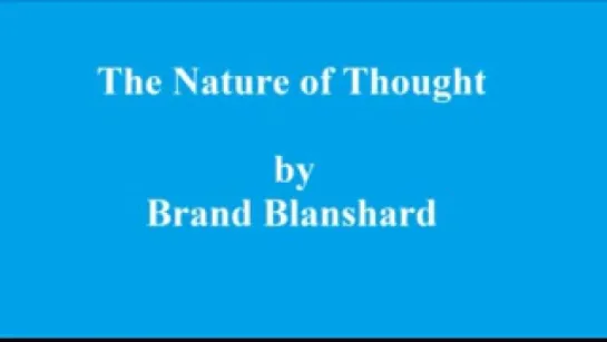 The Nature of Thought Part 15 p229-245