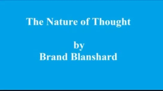 The Nature of Thought Part 18 p277-292