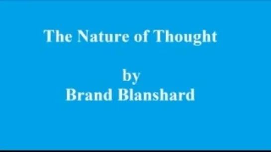 The Nature of Thought Part 21 p326-342