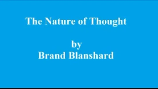 The Nature of Thought Part 27 p424-439