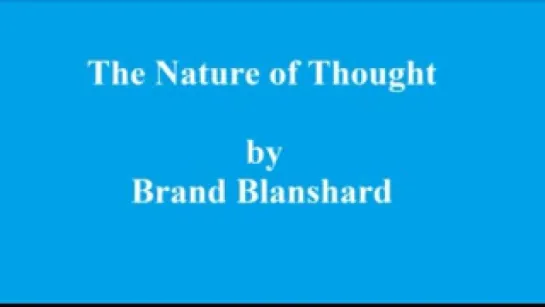 The Nature of Thought Part 58 Volume 2 p234-249