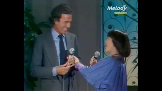 Mireille Mathieu et Julio Iglesias ♫ Que Reste-t-il De Nos Amours, La Vie En Rose (Numéro Un Julio Iglesias, 22.12.1981)