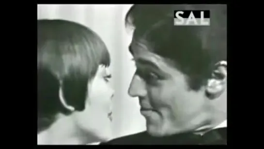 Mireille Mathieu et Sacha Distel ♫ Un homme et une femme ♪ 16/11/1966 (Sacha show)