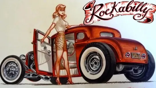 Best Rockabilly Rock And Roll Songs Collection - Top Classic Rock N Roll Music Of All Time