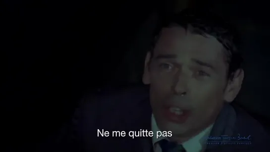 V-02 Jacques Brel. ”Ne Me Quitte Pas” Жак Брель. ”Не покидай меня”.(Official Lyric Video)