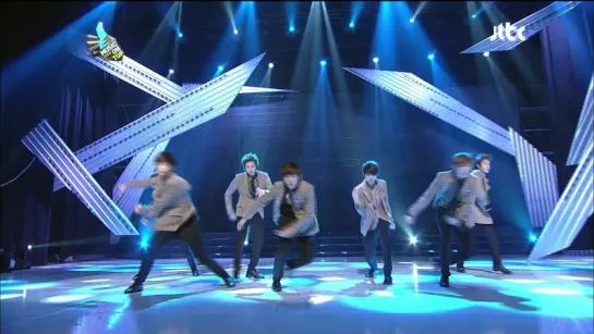 PERF | 111208 |  INFINITE - Be Mine + Paradise @ TJBC Music On Top