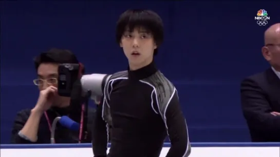 NBS Yuzuru Hanyu practice 14.02.2018