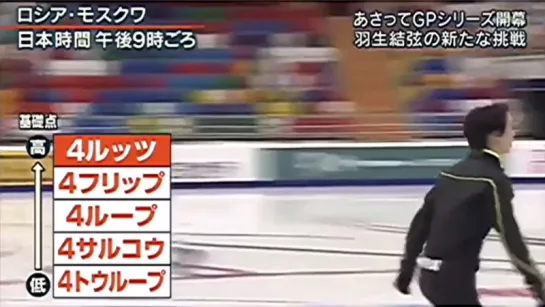 4Lz Yuzuru Hanyu Rostelecom Cup 18.10.2017