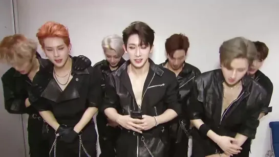 [VK][181029] MONSTA X Back Stage @ Inkigayo