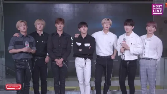 [VK][180728] MONSTA X Back Stage @ AskAnythingChat