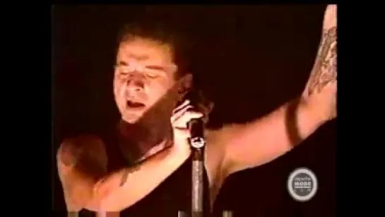 Depeche Mode feat. Billy Corgan - Never Let Me Down Again (KROQ 1998)