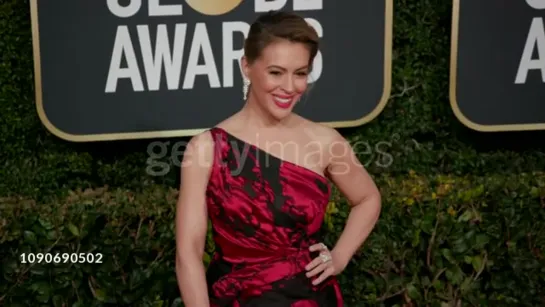 alyssa milano ▪ 76th annual golden globe awards {6.01.2019}