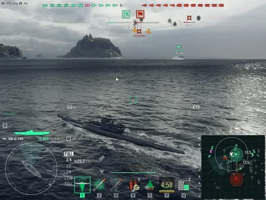 World of Warships u-190