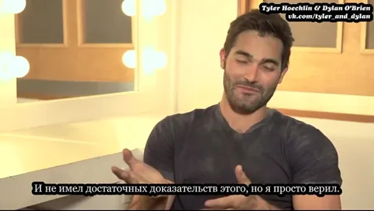 Tyler Hoechlin in s4/e2 After After Show [Rus Sub]