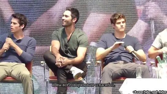 Alpha Con 2014. Teen Wolf panel. Часть 3 [Rus Sub]