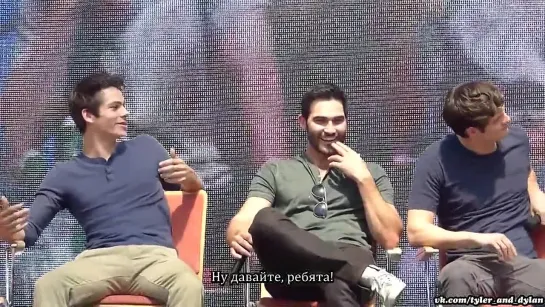 Alpha Con 2014. Teen Wolf panel. Часть 2 [Rus Sub]