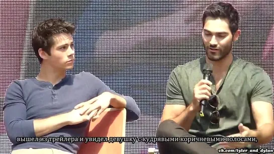 Alpha Con 2014. Teen Wolf panel. Часть 1 [Rus Sub]