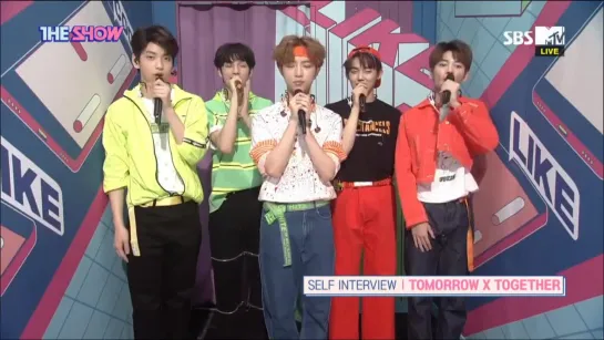 190312 TXT - Interview @ The Show