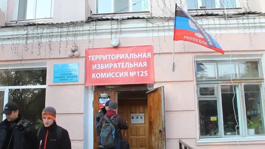 DNR. Donetsk Voting - for Zakharchenko