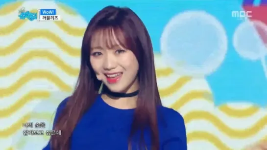 170325 Lovelyz - WoW! @ Music Core