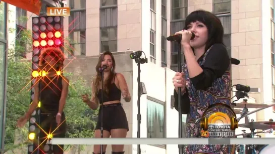 Carly Rae Jepsen - Run Away With Me - Live on Today Show