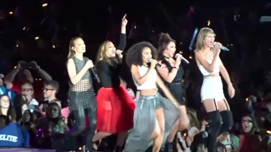 Taylor Swift & Little Mix — «Black Magic» @ 1989 World Tour // Levis Stadium